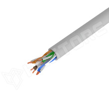 UTP CAT6-Cu patch / U/UTP, Cat6, sodrat, Cu, 4x2x24AWG, PVC, szüke (CPV0022 / LOGILINK)