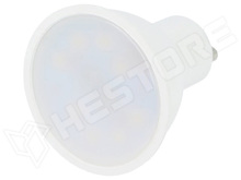 211686 / LED spot lámpa, természetes (semleges) fehér, GU10, 230V AC, 400lm, 4.5W, 110°, 4000K (211686 / V-TAC)