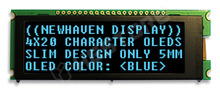 NHD-0420CW-AB3 / OLED kijelző 72.42x22.82mm (NEWHAVEN DISPLAY)