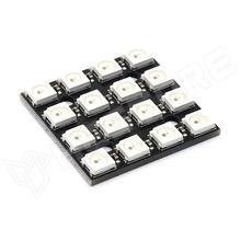 WS2812-4X4 / WS2812 RGB LED modul, 4x4 LED