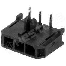 43650-0300 / MicroFit dugó, 90°, 3pin, papa (43650-0300 / MOLEX)