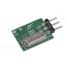 RFM85W-433D / RF AM adó modul, ASK, OOK, 433.92MHz, 3.6-5.5VDC, 12dBm, THT (RFM85W-433D / HOPE MICROELECTRONICS)