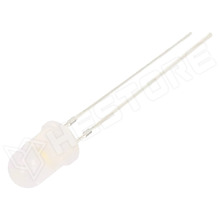 OSM54K5A32A-1-ST / LED, 5mm, diffúz, meleg fehér, 3000K, 8400...10000mcd, 30°, 2.7...3.4V DC (OSM54K5A32A-1-ST / OPTOSUPPLY)