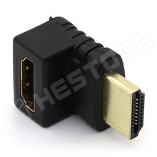 HDMIM-HDMIF-90-UP / HDMI adapter, 90°, HDMI apa - HDMI anya