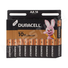 LR6-AA-MN1500K18-ECO / Alkáli elem, AA, 1.5V, nem újratölthető, Industrial, 18db / bliszter (DURACELL)