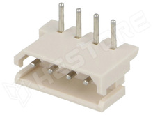 MX-5268-04A / Csatlakozó aljzat, apa,  4 PIN, 3A (MOLEX)