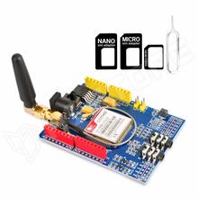 AR-GSM-S2 / SIM900 GSM shield Arduino fejlesztői panelhez, 4 sávos GSM + GPRS