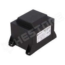 TEZ30/D230/24V / PCB Transzformátor, kiöntött, 230V AC, 24V AC, 30VA, 1250mA, IP00 (TEZ30/D230/24V / BREVE TUFVASSONS)