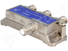3DSS3 / F-csatlakozós antenna coax elosztó, 3xF-anya, 3D Line sorozat (3DSS3 / TELESTE)
