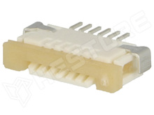 522070633 / FFC (FPC) csatlakozó, vízszintes, 6 PIN (52207-0633 / MOLEX)