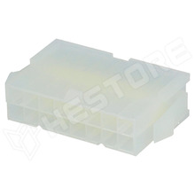 MX-5559-16P / Mini-Fit csatlakozó papa, 16p, lengő (39-01-2161 / MOLEX)