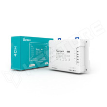 SONOFF-WIFI-4CHR3 / Sonoff WiFi kapcsoló (smart home), 4 csatorna, AC bemenet, WiFi APP, 4xSPST (ITEAD)