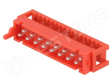 TMM-1-0-16-2 / Micro-Match szalagkábel csatlakozó, RM1.27, apa, dugó, 16pin, IDC, 30V, 1A (TMM-1-0-16-2 / AMPHENOL)