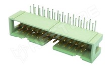 MLW-26A / szalagkábel csat. 26p. (2×13, NYÁK, 90°) (HARTING)