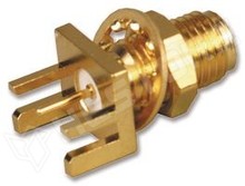 SMA 142-4701-801 / SMA JACK, REVERSE POLARITY, END LAUNCH (EMERSON)