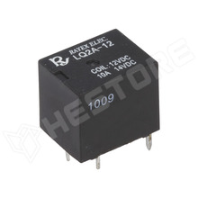 LQ2A-12 / Relé, DPST-NO, 12V DC, 10A / 14V DC (LQ2A-12 / Recoy/RAYEX ELECTRONICS)