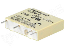 NY-24 W-K / Relé, SPST-NO, 24V DC, 5 A / 250 VAC, 5 A / 30 VDC, 5A / 250V AC, 5A / 30V DC (FUJITSU-TAKAMISAWA)