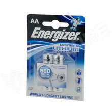 BAT-FR6/EGL-B / Lítium elem, 1.5V, AA, NEM újratölthető, 3000mAh, 2db/bliszter (7638900262636 / ENERGIZER)