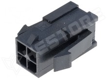 43020-0400 / MicroFit papa-ház 4 pin (MOLEX)