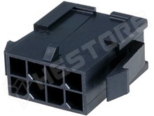 43020-0800 / MicroFit papa-ház 8 pin (MOLEX)