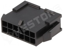 43020-1200 / MicroFit papa-ház 12 pin (MOLEX)