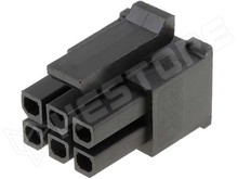 43025-0600 / MicroFit mama-ház 6 pin (MOLEX)