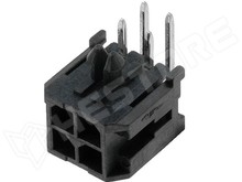 43045-0400 / MicroFit dugó 90° 4 pin (MOLEX)