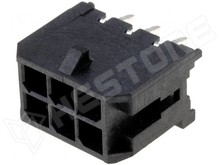 43045-0612 / MicroFit dugó 6 pin (MOLEX)