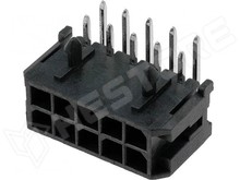 43045-1000 / MicroFit dugó 90° 10 pin (MOLEX)