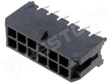 43045-1212 / MicroFit dugó 12 pin (MOLEX)