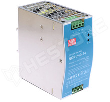 NDR-240-24 / Tápegység, impulzusos, 24V DC, 10A, 240W, DIN (NDR-240-24 / MEAN WELL)