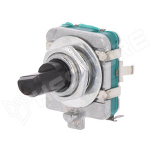 PEC16-4215F-N0024 / Rotary encoder, 15mm, THT, 24 imp/ford, 24 poz, kétfázisú A és B (PEC16-4215F-N0024 / BOURNS)