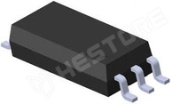 TLP2745 / Optocsatoló, 1 csatorna, Schmitt trigger, 5kV, 10Mbps, SMD (TLP2745(E(T / TOSHIBA)