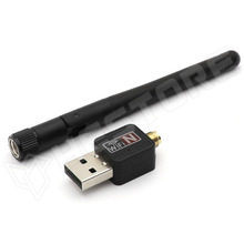 WIFI-N-USB / 2.4GHz, 300MBit/s, WIFI b/g/n USB adapter antennával