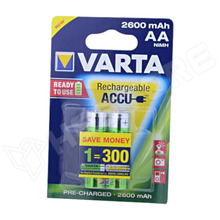 5716101402 / Akkumulátor, Ni-MH, AA, 1.2V, 2600mAh, VARTA (5 716 101 402 / VARTA)