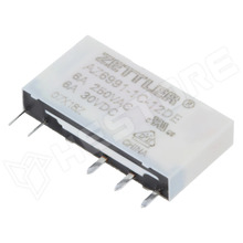 AZ6991-1C-12DE / Relé, SPDT, 12V DC, 6A / 250V AC, 6A / 30V DC (AZ6991-1C-12DE / ZETTLER)