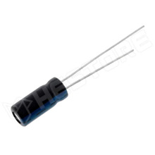 CE-2.2-250PHT / Kondenzátor, elektrolit, 2.2µF, 250V DC, 2.5mm, Ø6x11mm, -25...105°C (CE-2.2/250PHT / SR PASSIVES)