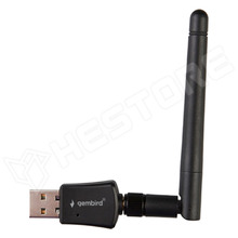 WNP-UA300P-02 / RTL8192EU WiFi USB adapter,  2.4GHz, 300Mbps, IEEE802.11b/g/n (GEMBIRD)