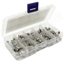 520-FUSE-PACK-100 / 5x20mm-es biztosíték készlet, 10féle, gyors, 100db-os