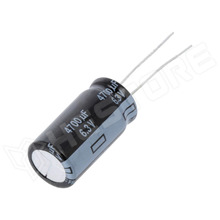 EEUFC1H471B / Kondenzátor, elektrolit, 470µF, 50V DC, 5mm, alacsony impendancia, Ø12.5x25mm, -55...105°C (EEUFC1H471B / PANASONIC)