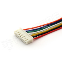 XHP-7-CABLE / Szerelt csatlakozó, anya, 7p,  XH 2.5mm, 20cm 1007-26AWG vezetékkel