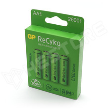 270AAHC-B4 / Akkumulátor, Ni-MH, AA, 1.2V, 2600mAh, ReCyko+ (270AAHC B4 / GP)