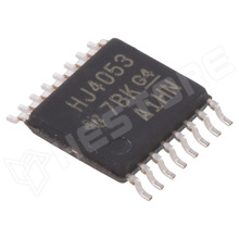 CD74HC4053PW / Multiplexer, demultiplexer, SMD, TSSOP16, 2...6V DC (CD74HC4053PW / TEXAS INSTRUMENTS)