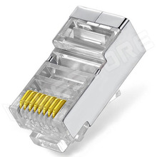 RJ45WE-CAT6U / RJ45 dugó, 8p8c, CAT6, árnyékolt (FTP/SFTP kábelre) (RJ45WE-CAT6U)