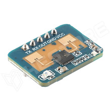 LD2410C / Emberi jelenlét érzékelő radar modul, 24GHz, FMCW moduláció, GPIO, UART, Bluetooth, 5...12V DC, 0.75...6m, 60° (Hi-Link)