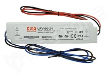 LPV-60-24 / Tápegység, impulzusos, 60W, 24V DC, 2.5A (LPV-60-24 / MEAN WELL)