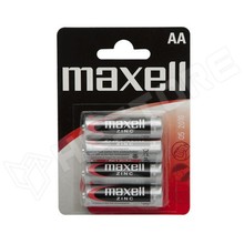 MAX Zinc 4xAA / Cink elem, 4db,  AA, R6; 1,5V (MAXELL)