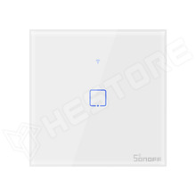 SONOFF-TX-T2-EU-1CH / Sonoff TX T2 wireless, WiFi falikapcsoló + 433MHz, fehér, 1 csatorna (IM190314941-T2EU1C / ITEAD)