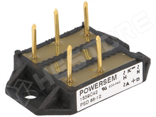 PSD 68/12 / Egyenirányító híd, 1.2kV If:68A  Ifsm:300A (PSD 68/12 / POWERSEM)