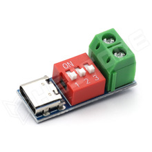 PD-5-20 / USB-PD QC tápegység modul, USB-C, 5V / 9V / 12V / 15V / 20V DC